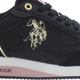 Buty sportowe damskie do kostki U.S. Polo Assn uspfrisby004w-blk 37 Czarne (8055197449783) - obraz 7