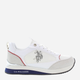 Buty sportowe damskie do kostki U.S. Polo Assn uspfrisby004w-whi 40 Białe (8055197449738) - obraz 1