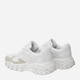 Sneakersy damskie na grubej podeszwie do kostki Guess gssfljnorele12white 36 Białe (7626101696039) - obraz 4