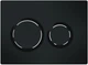 Инсталляция KOLLER POOL Dune 1200SL + панель смыва Air Black Matt + подвесной унитаз Orion с сиденьем Soft Close дюропласт - изображение 3