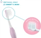 Зубная щетка Chicco First Milk Teeth для первых зубов 6-36 мес Розовая (12081.00) - изображение 3