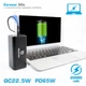 УМБ для ноутбука Remzona Exreser 20X 20000 mAh 65W Black 2 USB+ 2 Type-C |для MacBook/Dell/Asus/Lenovo/Xiaomi/ Samsung/HP/Huawei/Acer/Microsoft - зображення 2