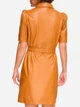 Сукня-сорочка коротка осіння жіноча DKNY 964306094 M Помаранчева (1159804331) - зображення 2