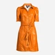 Сукня-сорочка коротка осіння жіноча DKNY 964306094 M Помаранчева (1159804331) - зображення 6