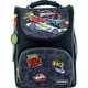 Рюкзак шкільний каркасний Kite Hot Wheels HW24-501S 35x25x13 см чорний - зображення 1