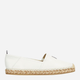 Espadryle damskie Tommy Hilfiger thifw0fw07720ybl 39 Mleczne (8720646898688) - obraz 1