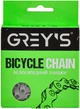 Ланцюг велосипедний Grey's 9 шв., 116 ланок, S9 Silver/Silver (GR24209) - зображення 4