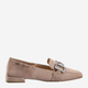 Loafersy damskie skórzane Hogl hog7101732-1900 41 Beżowe (9010849111363) - obraz 1