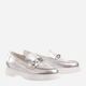 Loafersy damskie skórzane Hogl hog7101631-7600 42 Srebrne (9010849073906) - obraz 2