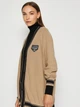 Кардиган с примесью шерсти вязаный женский Armani Exchange 404745674 L Коричневый (1159805455) - изображение 3