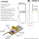 Литий-полимерный аккумулятор EEMB 3.7V 250mAh с разъемом Molex - изображение 4