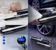 Ручний універсальний автомобільний пилосос Portable Vacuum Cleaner з барометром компресором для авто, 120W, Чорний - зображення 2