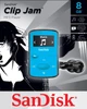Компактний MP3 плеєр SanDisk Sansa Clip Jam Blue 8GB (SDMX26-008G-G46B) - зображення 6