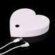 Декоративный светодиодный ночник "Сердце" с эффектом бесконечности, от USB, 18x20x3см, Малиновый - изображение 4