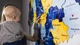 Дерев'яний пазл PuzzleOK Мапа України синьо-жовта р. 160х110 см. - зображення 3