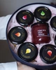 Подарочный набор СИНИЙ ROUND на 8 вкусов медовой пасты по 250 грамм. Оформление розовая пудра. ТМ Honey Life - изображение 6