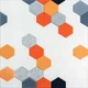 Панель стінова 3D 700х770х4мм помаранчева (D) Sticker Wall SW-00002013 - зображення 1