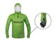Футболка з капюшоном Delphin UV ARMOR 50+ Neon | XL,101004743 - изображение 2