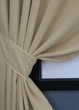 Комплект штор коротких VR-Textil Блэкаут Midnight № 1222ш 140х170 см 2 шт Кремовый (35-0144) - изображение 3