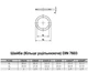 Шайба М12 DIN7603A внешний ⌀18мм толщина 1,5мм медная (25шт.) [7U00000007U1218156] Metalvis - изображение 2
