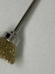 Щетка 3*15 латуная маленькая 1 шт для гравера, бормашинки Dremel ( чашка) 1 шт - изображение 5
