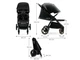 Прогулянкова коляска Mitzy Linen, Kinderkraft (black), 00-00305268 - зображення 5