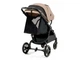Прогулянкова коляска Mitzy Linen, Kinderkraft (beige), 00-00305270 - зображення 2