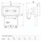 Прожектор галогенный 1000W 230V Rx7s IP54 155x275x300mm белый [LPI01-1-1000-K01] ИО1000 - изображение 2