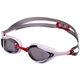 Очки для плавания стартовые зеркальные Mad Swim 042728 Grey-White-Red - изображение 1