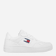 Sneakersy męskie do kostki Tommy Jeans thiem0em01395ybr 43 Białe (8720646024964) - obraz 1