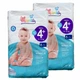 Підгузники Mamia Premium 4+ Maxi+ (9-15 кг) 152 шт - изображение 1