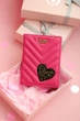 Обкладинка для паспорта Victoria's Secret рожева з сердечком - зображення 1