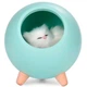 Ночник детский светодиодный с игрушкой "Кошка", от USB, 13x13x14см, Зеленый - изображение 2