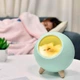Ночник детский светодиодный с игрушкой "Кошка", от USB, 13x13x14см, Зеленый - изображение 3