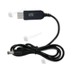 Кабель шнур для роутера/терминала DC USB 5V на 12V DC 5.5х2.1 от повербанка 12 В (2479-1) - изображение 3