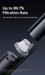 Автомобильный пылесос Baseus A0 Pro HEPA wireless car vacuum cleaner |35W, 25min, 4000Pa| ручной аккумуляторный Black - изображение 8