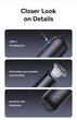 Автомобильный пылесос Baseus A0 Pro HEPA wireless car vacuum cleaner |35W, 25min, 4000Pa| ручной аккумуляторный Black - изображение 14