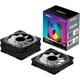 Комплект кулеров для корпуса GameMax KF300R BK ARGB-подсветка 120мм 3шт Черный / Кулер для пк - изображение 6