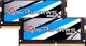 Пам'ять для ноутбуків G.Skill 16 GB (2x8GB) SO-DIMM DDR4 2400 MHz Ripjaws (F4-2400C16D-16GRS) - изображение 1
