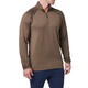 Термореглан 5.11 Tactical Stratos 1/4 Zip S Major Brown - зображення 3