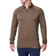 Термореглан 5.11 Tactical Stratos 1/4 Zip 2XL Major Brown - изображение 1