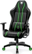 Комп'ютерне крісло для геймера Diablo Chairs X-One 2.0 Normal Size Black/Green - изображение 4