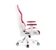 Комп'ютерне крісло для геймера Diablo Chairs X-One 2.0 Normal Size (White-Red) - зображення 2