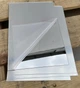 Полистирол зеркальный серебро формат листа 21,0х31,0 см (210х310 мм) толщина 2 мм без клеевой основы - изображение 1