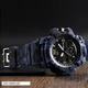 Часы наручные мужские SKMEI 1155BCMBU blue camo - изображение 5