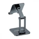 Подставка для телефона Baseus Desktop Biaxial Foldable Metal Stand gray - изображение 4