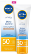 Krem do twarzy Nivea Sun UV Face Shine Control matujący z wysoką ochroną SPF 50 Medium Tinted 50 ml (5900017088723) - obraz 2