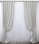 Комплект готових штор VR-Textil Блекаут Fusion Dimout № 826ш Світло-сірий 150х275 см 2 шт (30-614) - зображення 2