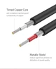 Кабель переходник UGREEN AV104 2RCA Male to 2RCA Male Cable 200cm Black - изображение 8