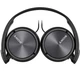 Навушники з мікрофоном Sony MDR-ZX310AP Black - зображення 3